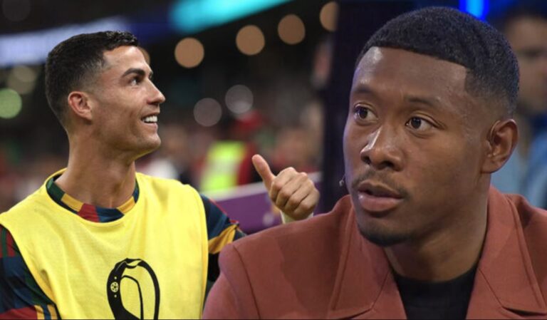 DAVID ALABA ET CRISTIANO RONALDO