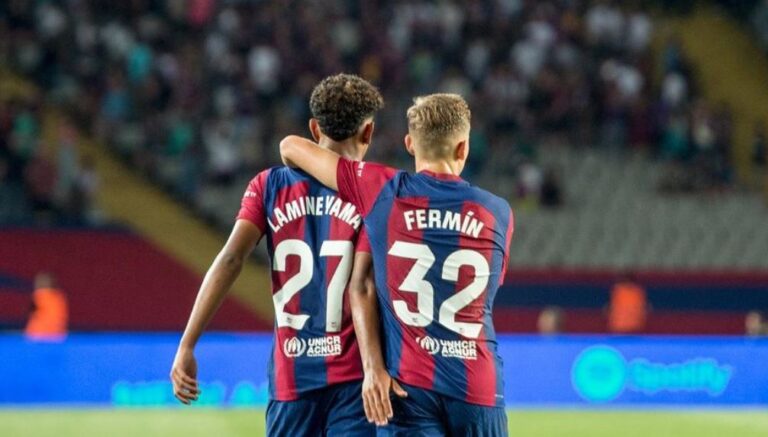 FERMIN LOPEZ ET LAMINE YAMALE